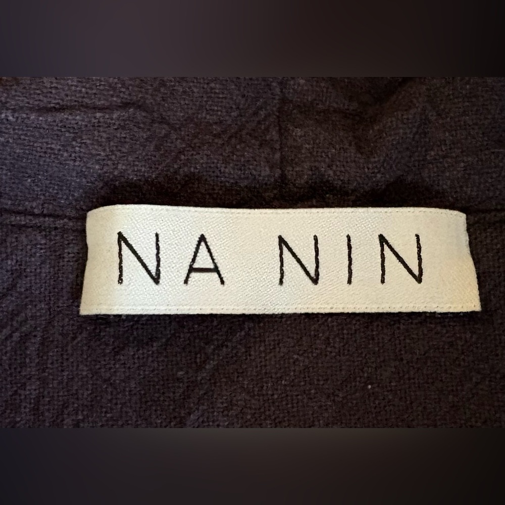 Nanin Black Open Front Blazer View 4